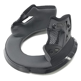 AGV AX19 Cheek Pads Street Motorcycle Helmet Accessories - Black/Large