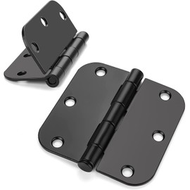 Haidms 30Pack Gold Door Hinges Brushed Gold Door Hinges 3.5Inch Gold Interior Door Hinges Bifold Gold Door Hinges 5/8 Radius Door Hinges