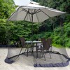 Large Outdoor Camping Terrace Parasol Mosquito Net Canopy 2ea