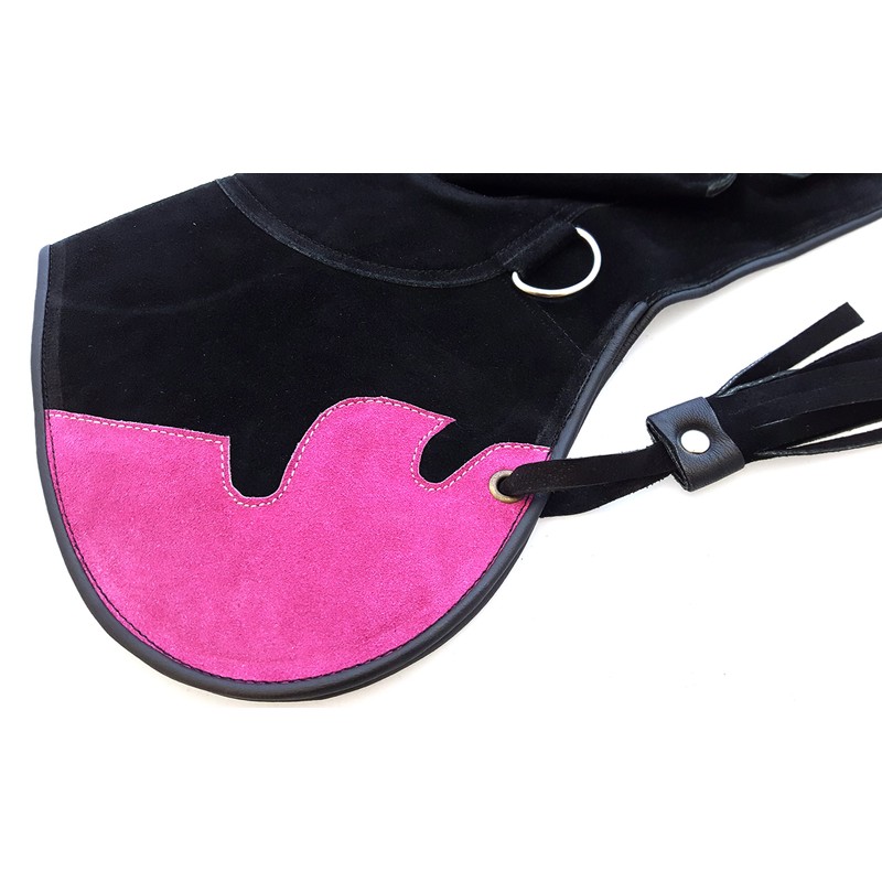 starlingukpk Quality Soft Suede Leather Falconry Gloves. (Small)