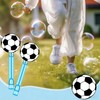 24 Pcs Soccer Ball Bubble Wands, Match Day Party Favor
