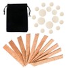 27 Pcs Clarinet Cork Replacement Kit with10 Pcs Clarinet Neck