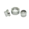 CDQBWKJGFJ 1 Piece Cast Pipe Fittings Threaded Union - 3/8"