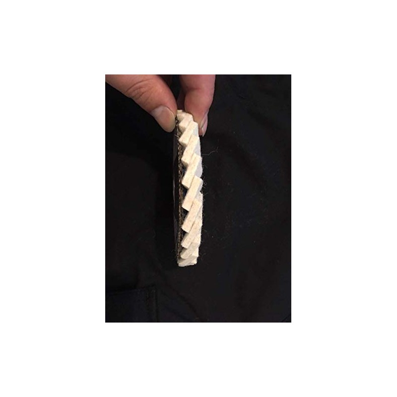 Shine - Polishing Wheel 4.52756" For Angle Grinders, Felt, Serrated