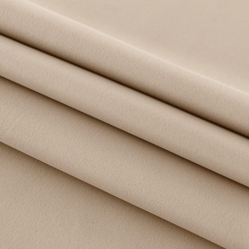DWCN French Door Curtains – Rod Pocket Thermal Blackout Curtain