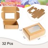 sourcing map 32Pcs Soap Packaging Boxes 2.4x3.3x1.2 Inch Kraft Soap