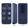 Replacement Remote Control for FEBO Flame Electric Fireplace 15IN-23-100 F15-I-005-031B