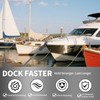 NIUTRIP Bungee Dock Line with Stainless Steel Clip – Boat