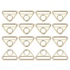 uxcell Triangle Buckle Adjuster, 16Pcs 1-1/2 Inch Triangle D Rings