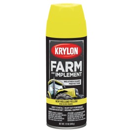 Krylon Farm & Implement Paint Aerosol New Holland Yellow (NH Yellow)