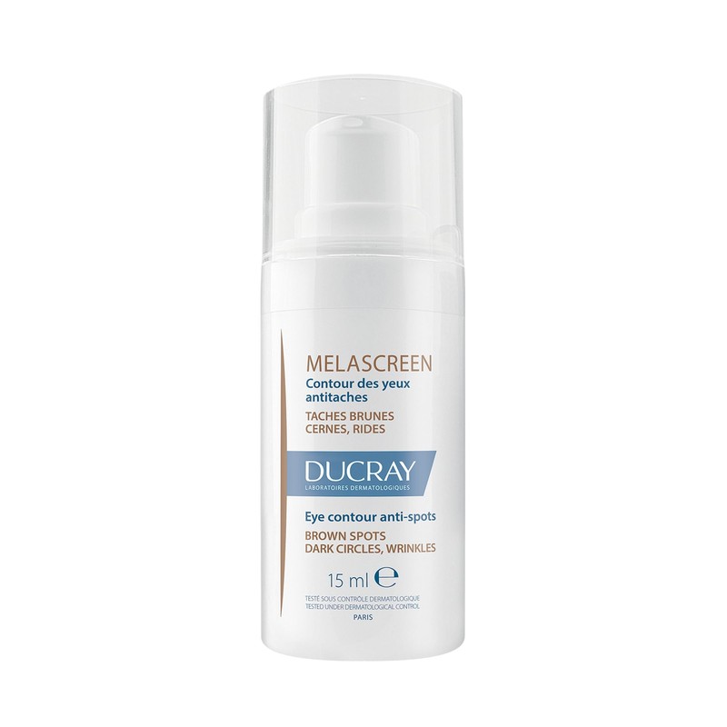 DUCRAY Melascreen Contorno de Ojos Antimanchas, Ilumina y corrige ojeras,