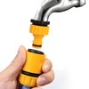 6 Pcs Tap Connector for Hose Pipe, Universal Hose Pipe