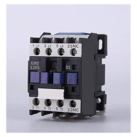 Contactor CJX2-1201 12A 3P+NC Magnetic AC Electric 3 Pole Contactor for Unit 3 Phase 38 0V 220V 110V 36V 24V Normally Closed Contactor (Color : Ac 380v)