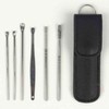 6-Piece Ear Pick Set - Earwax Removal Tools Yellow 7ea