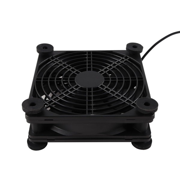 Gorise 1er-Pack 120 Mm 5 V 3-Gang Einstellbarer Leiser Mini-Tischventilator