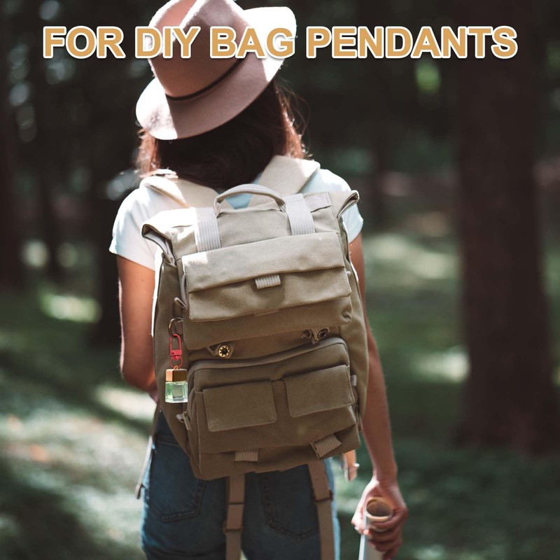 PATIKIL Metal Lobster Claw Clasps, 20 Pack Swivel Lanyards Trigger