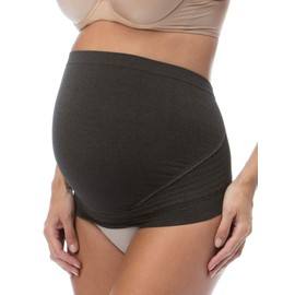 RelaxMaternity 5400 (Black, XL) Band Abdominal Support Made of Silver Fibres Pregnancy