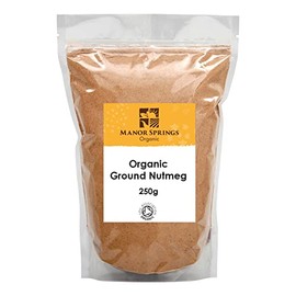 Organic Ground Nutmeg 250g by Manor Springs Organic