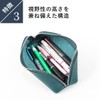 Lemma Pencil Case, Genuine Leather, Large Capacity, Pen Case, High