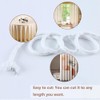 Primst Curtain Weighted Tape Fabric Drapery Weighted Alloy Rope for
