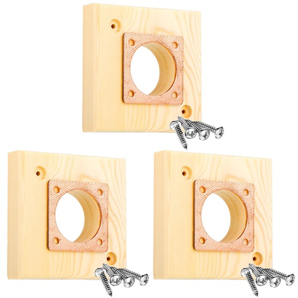 Bird House Replacement Guard with Copper Portal for Eastern Bluebird