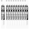 Pentel XBXM3H-A Ballpoint Pen Refill, Calme/Feel/Vicuña, 0.35mm, Black, 10 Pens