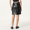 The Drop Ginger Pencil Skirt, Black Croc, S