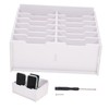 Kichvoe Cell Phone Holder Storage Box Desk Organizer for Classroom