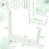 Y&M 6 Pack Adjustable Planter Brackets (6 to 12.5 in),