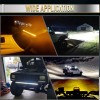 BraveWAY Roof 32" Slim LED Light Bar Dual Color W/Amber