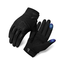 KUTOOK Cycling Gloves for Men Women Half Finger Mountain Road Breathable Bike Gloves with Wrist Guard Anti-Slip Bike Gloves for Fitness Outdoor Sports