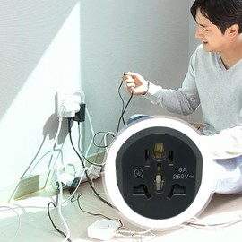  European Travel Plug Adapter - Italy Travel Plug Adapter, International Travel Plug Converter Type F | Type F Plug Adaptor, Travel Plug Adapter, Travel Accessories for Most of Europe EU, Italy