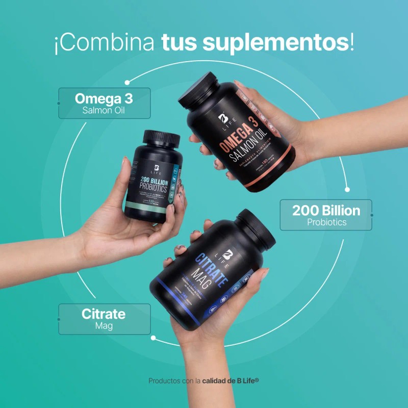 200 Billones De Probióticos 120 Cápsulas Con 11 Cepas B