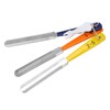 3pcs Nut File Tapered Cutting Edge Comfortable Handle Double Sided