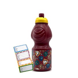ICE TOYS Childrens School Bottle with Characters + Name Tag (Harry)
