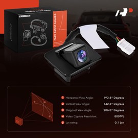 A-Premium Park Assist Camera Rear View Backup Reverse Camera Compatible with Select Mazda Models - 2017 2018 2019 3 - Replace# B61T67RC0