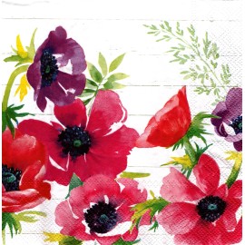 (2) Two Paper Lunch Napkins for Decoupage/Mixe