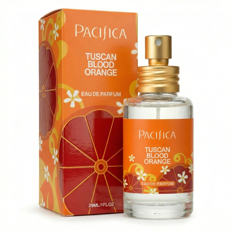 Pacifica Tuscan Blood Orange Perfume Spray for Women - Vegan,