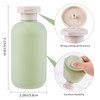 Squeeze Bottles 2 Pack 200 ML Refillable Plastic Travel Containers