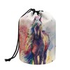 chaqlin Women Girls Drawstring Cosmetic Bag Portable Drawstring Cosmetic Bag,