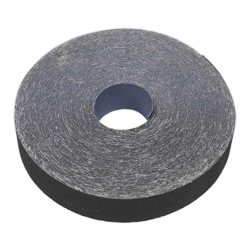 Sealey ER2550150 Emery Roll Blue Twill 25mm x 50mtr 150Grit