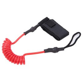 Canoe Paddle Lead, Surf Lead, Stand Up Paddle Board, Rolled Suspension Strut, Foot Rope, Surf Lead for Surfboard (Red/White)