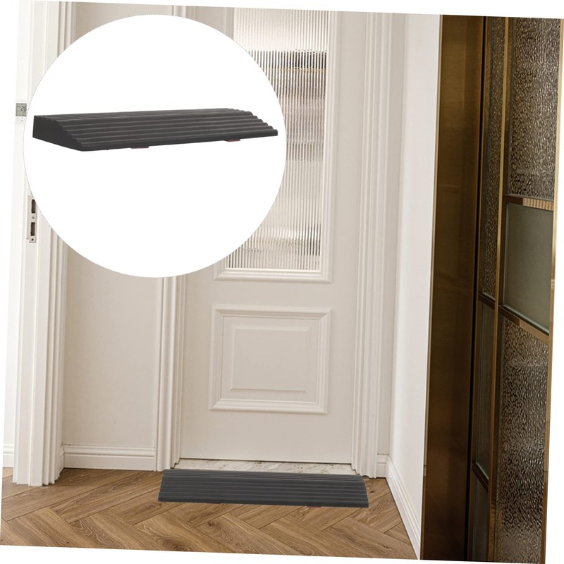KONTONTY Portable Indoor Ramp for Sweeping Robots Compact Entry Ramp