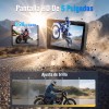 Estéreo Para Motocicleta Con Cámara Dual