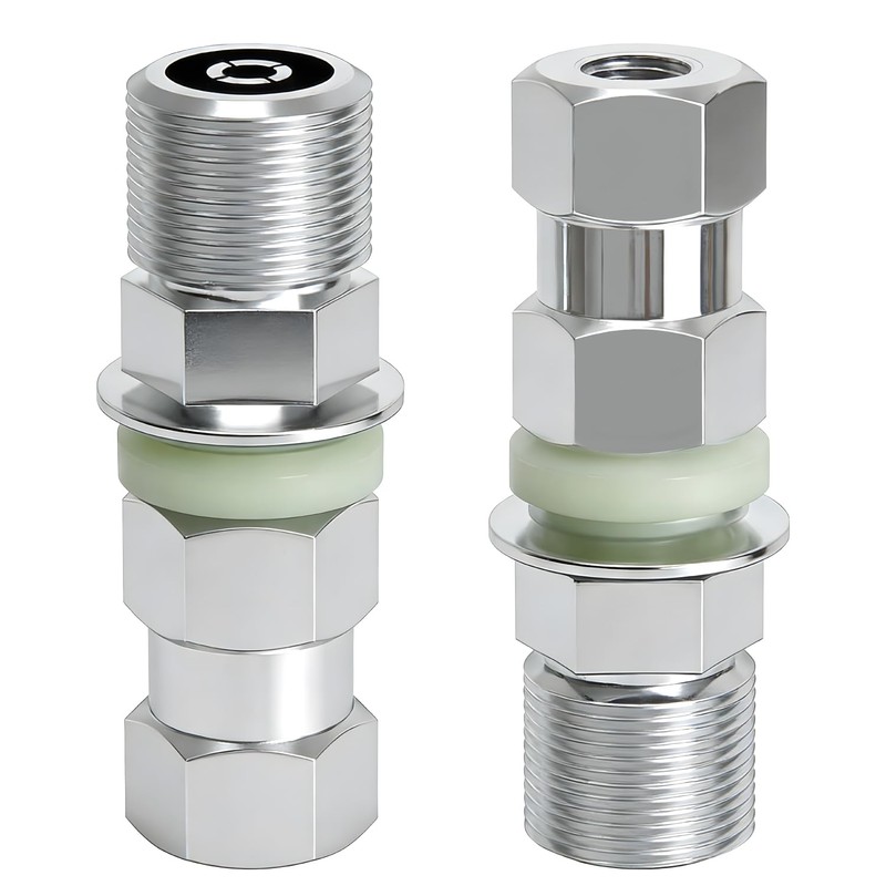 1 Pack Heavy Duty SO-239 Stub Mount Connector, CB Antenna