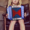 Mini Accordian, Kids Piano Percussion Accordion Musical Toy, Eco-Friendly Blue