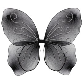 Zac's Alter Ego Small Girls Fancy Dress Glitter Butterfly Fairy Wings