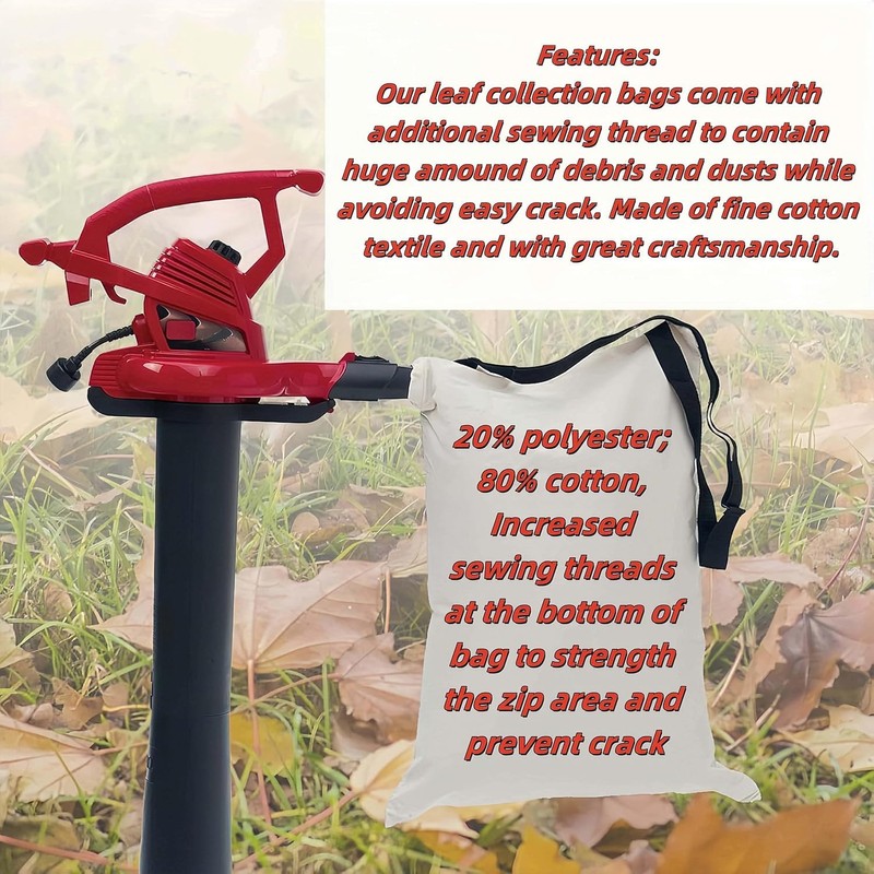 127-7040 Leaf Blower Vac Bag Fits Toro 137-2336 108-8994 Leaf