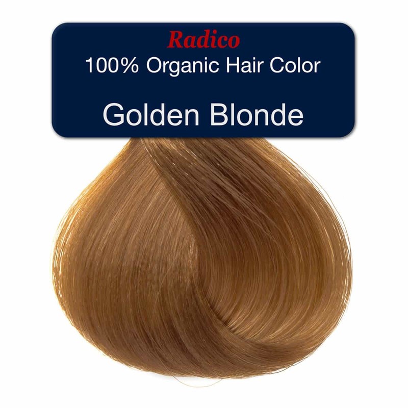 Radico Organic Hair Colour - Golden Blonde, 100g