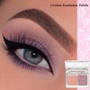 Pink Eyeshadow Palette,2 Colour Highly Pigmented Matte Shimmering Eye Shadow